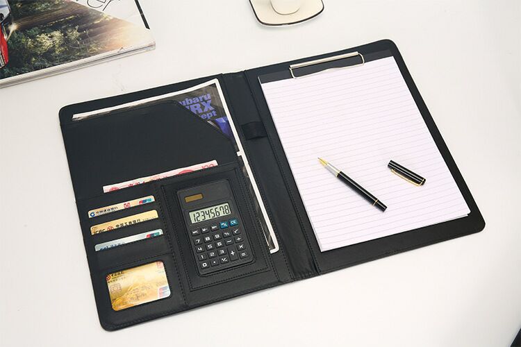 A4皮質(zhì)文件夾商務(wù)辦公用品資料夾批發(fā)4s店銷(xiāo)售簽約本多功能經(jīng)理夾