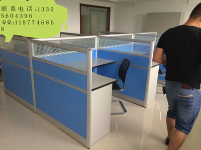 合肥面對面隔斷屏風桌 合肥全新隔斷屏風桌 工位桌 電話銷售桌定做_辦公用品欄目